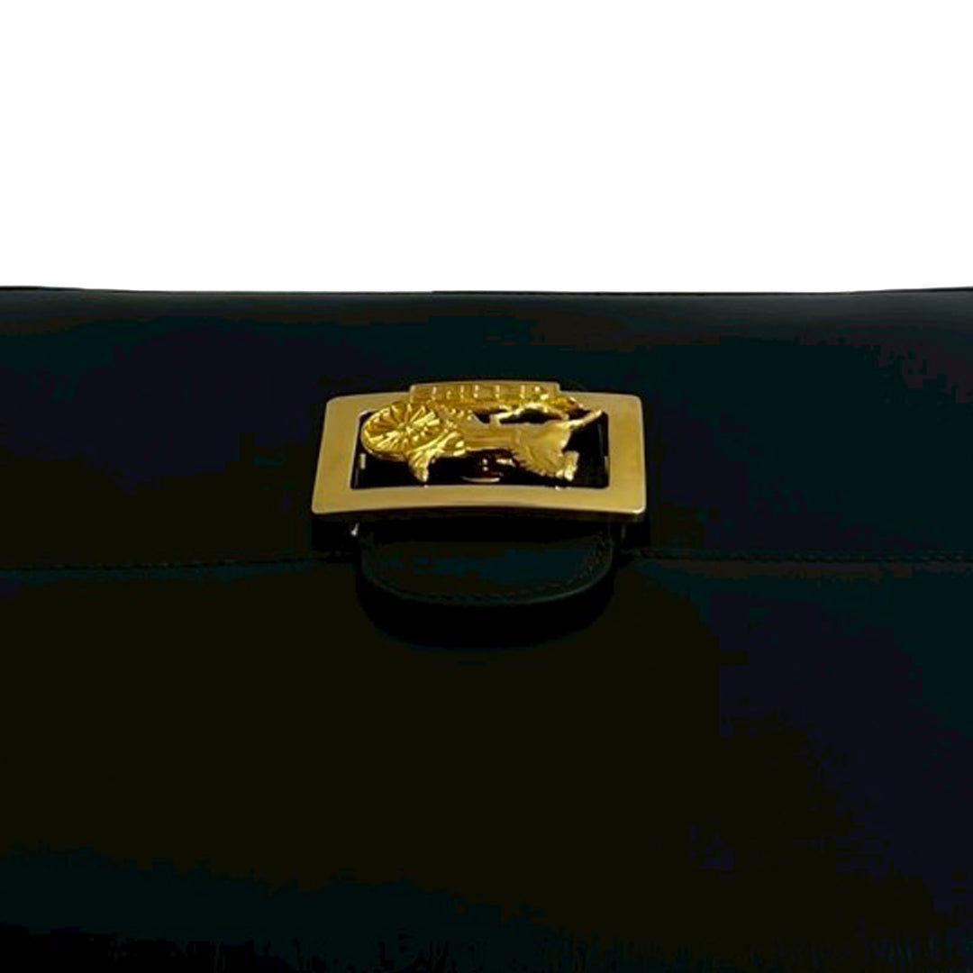 Celine Cuir de veau Horse Carriage Sac porté croisé