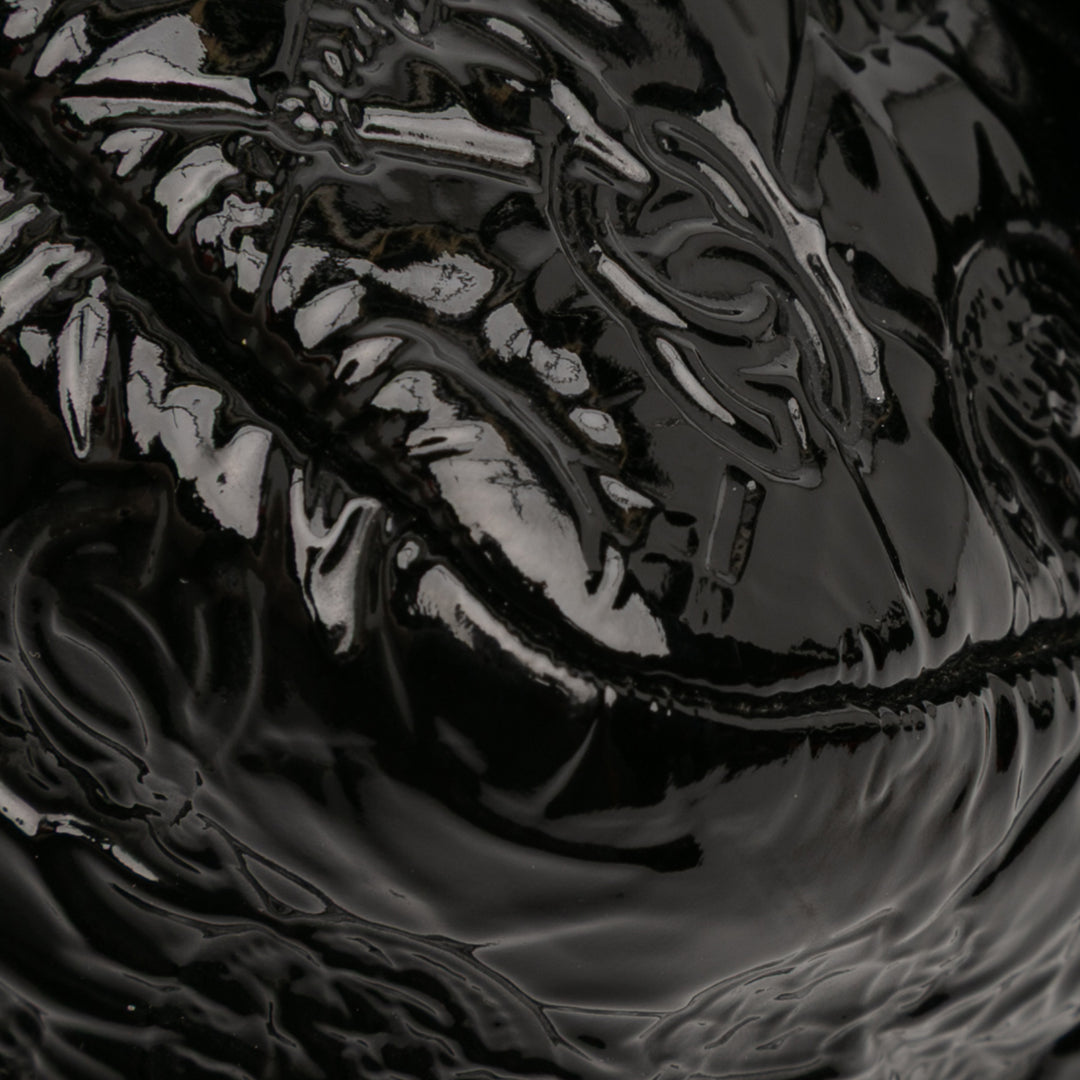 Chanel Jumbo Cuir verni embossé Lucky Symbols à rabat – GABY PARIS Authentique