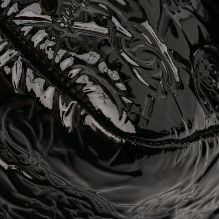 Chanel Jumbo Cuir verni embossé Lucky Symbols à rabat – GABY PARIS Authentique