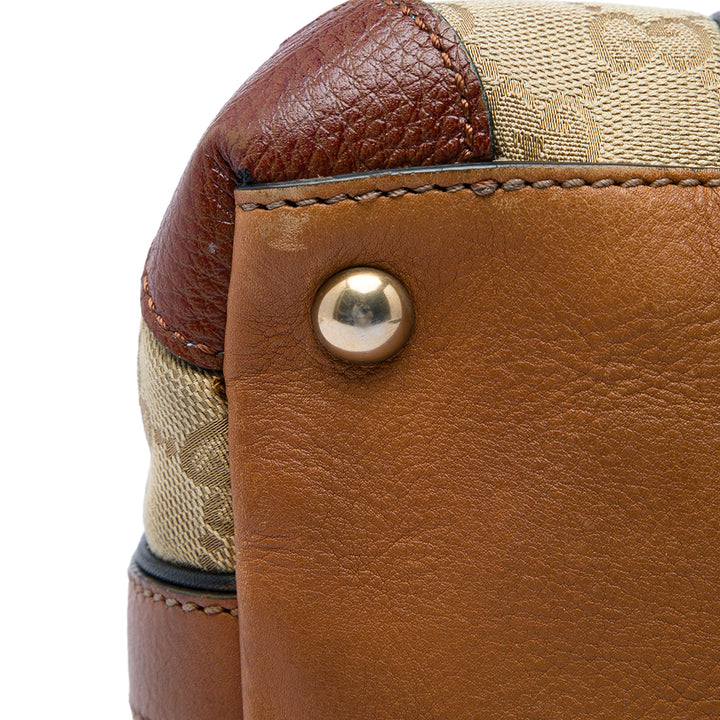 Gucci Sac à main GG Web Rania à Beige – vue 5 – GABY PARIS