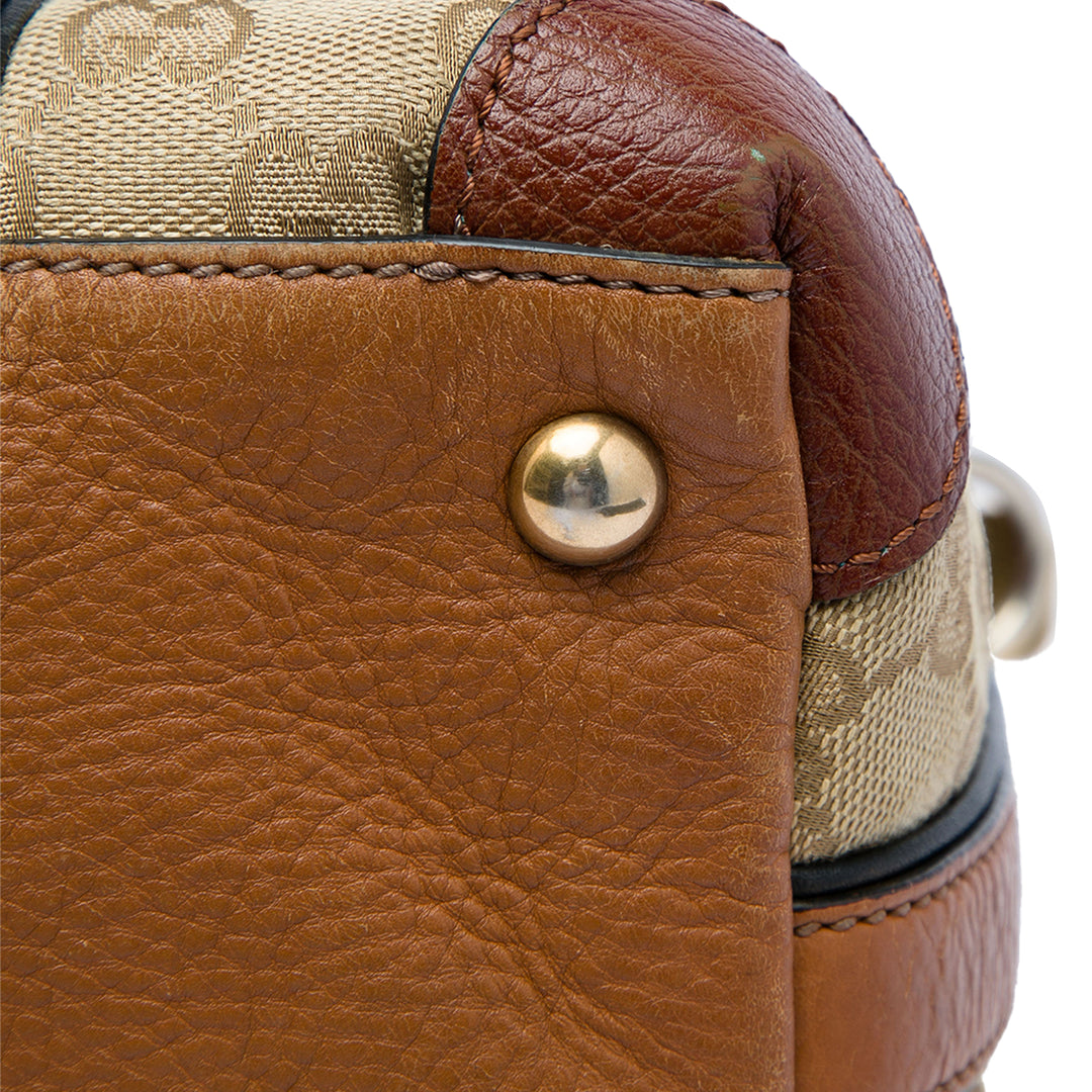 Gucci Sac à main GG Web Rania à Beige – vue 6 – GABY PARIS