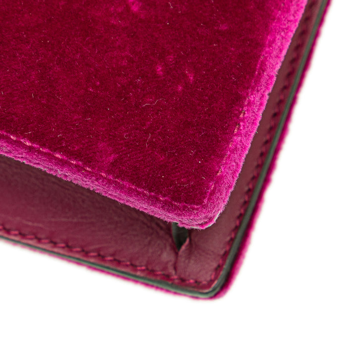 Gucci Mini Velours Dionysus Sac porté croisé