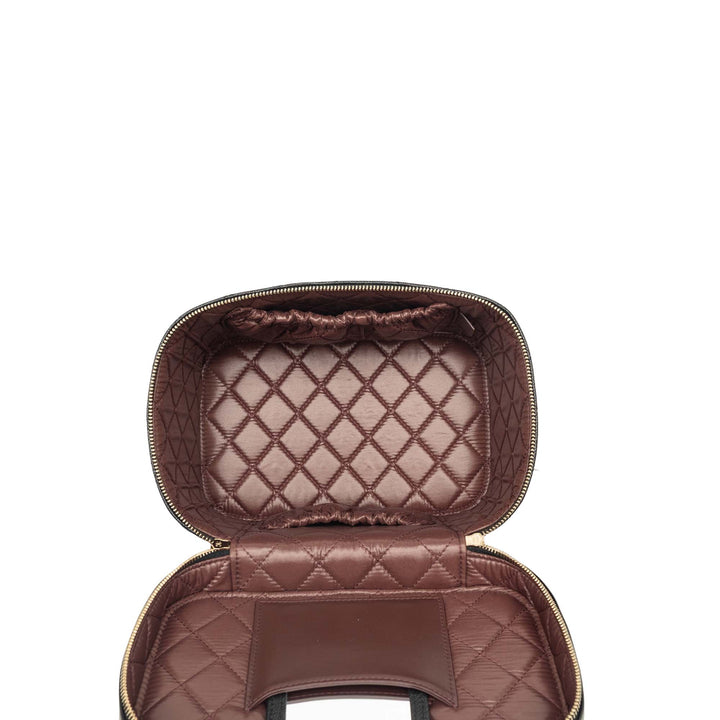 CC Matelassé Vanity Moyen Cuir caviar Noir