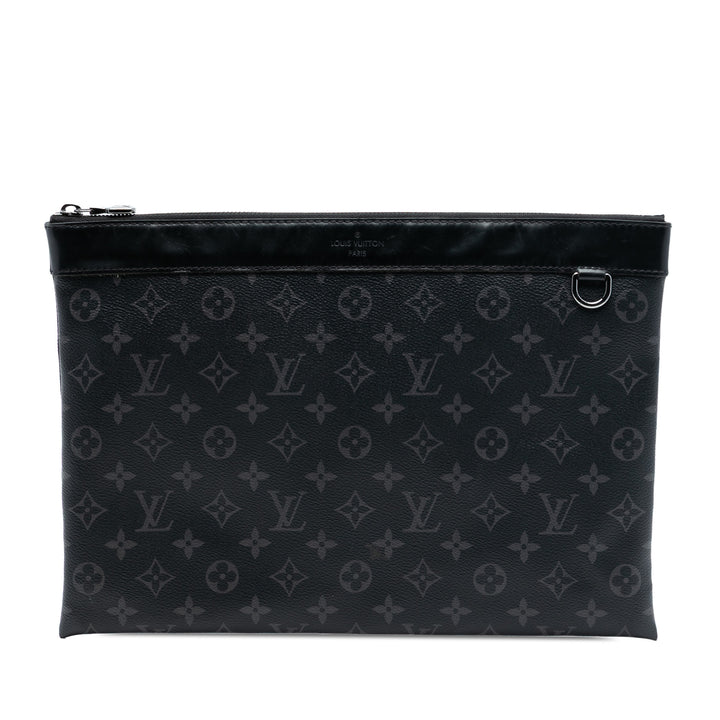 Louis Vuitton Monogram Eclipse Discovery Pochette GM