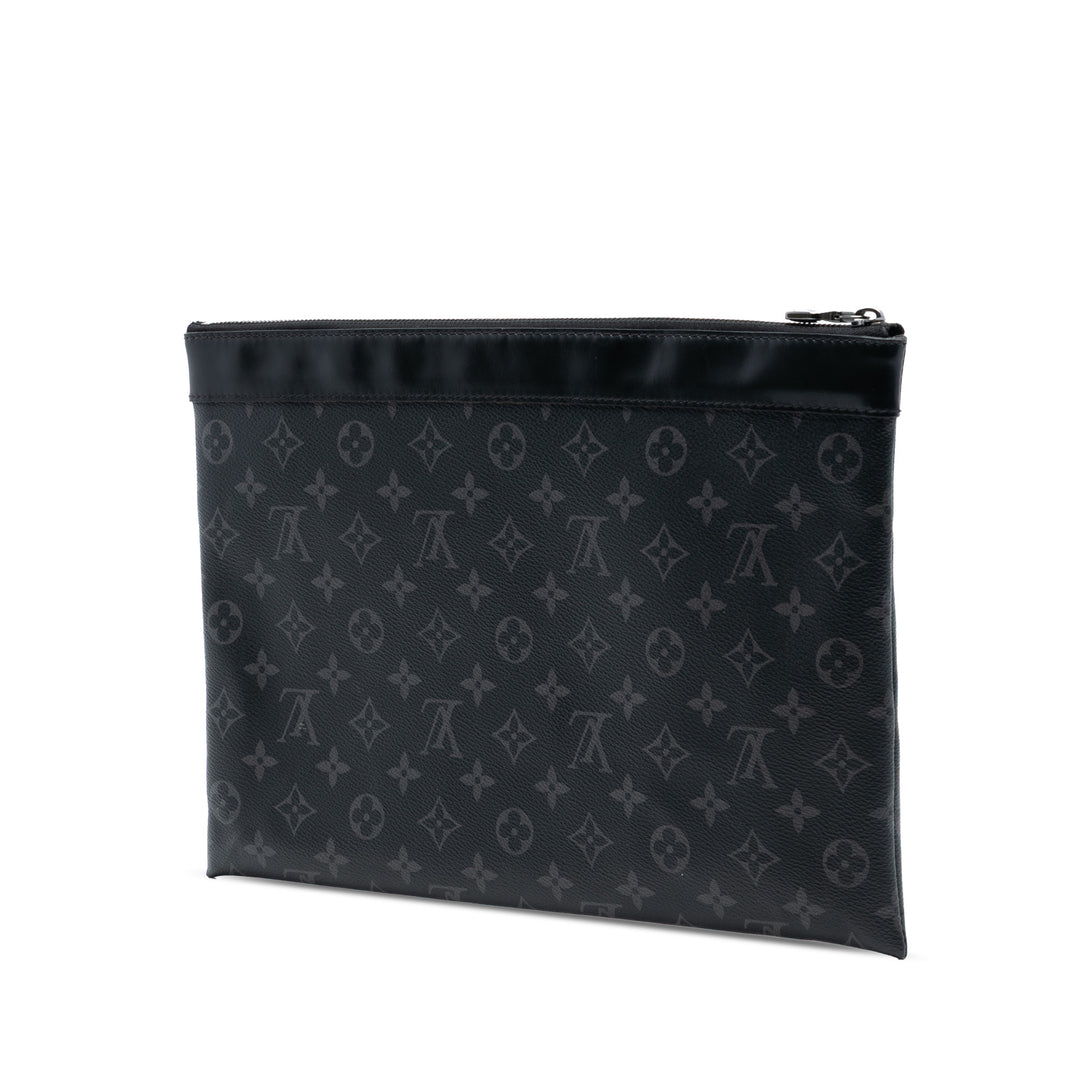Louis Vuitton Monogram Eclipse Discovery Pochette GM