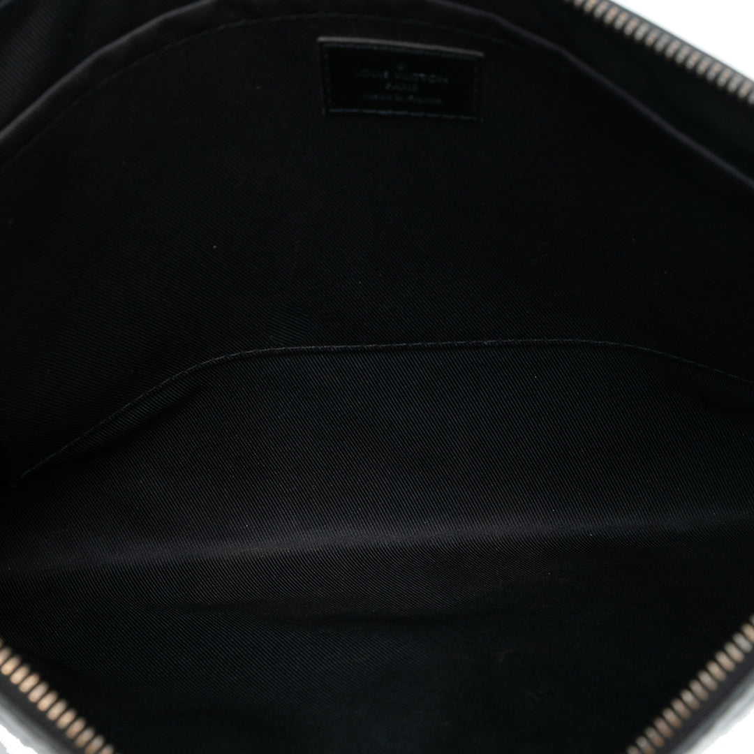 Louis Vuitton Monogram Eclipse Discovery Pochette GM