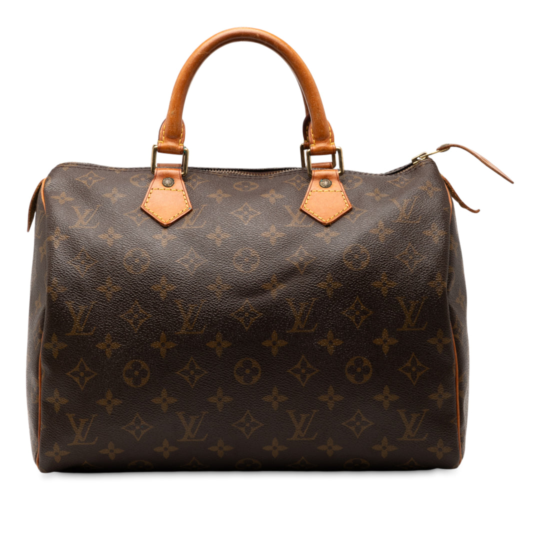 Louis Vuitton Monogram Speedy 30 Marron – GABY PARIS Authentique
