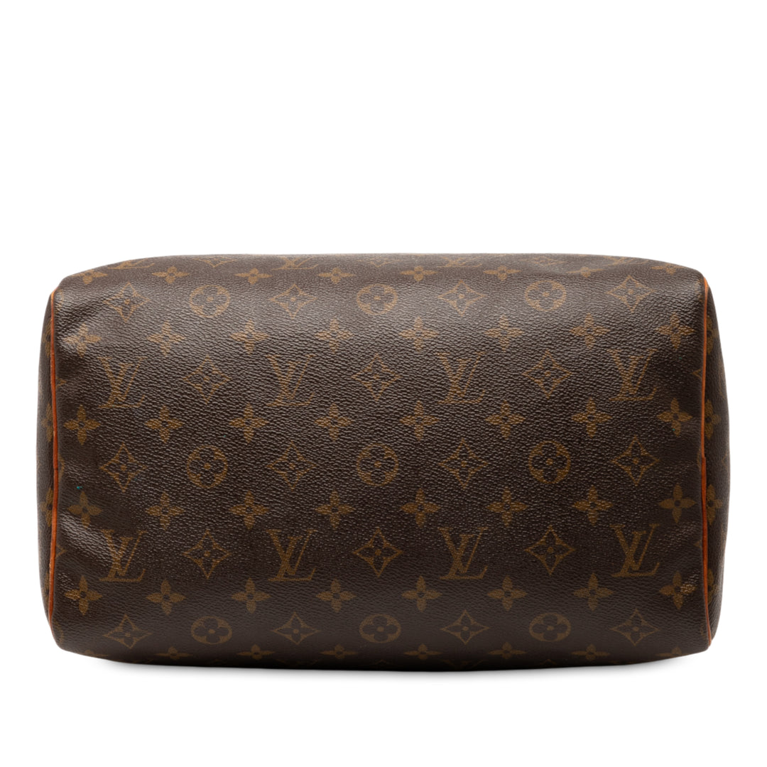 Louis Vuitton Monogram Speedy 30 Marron – GABY PARIS Authentique