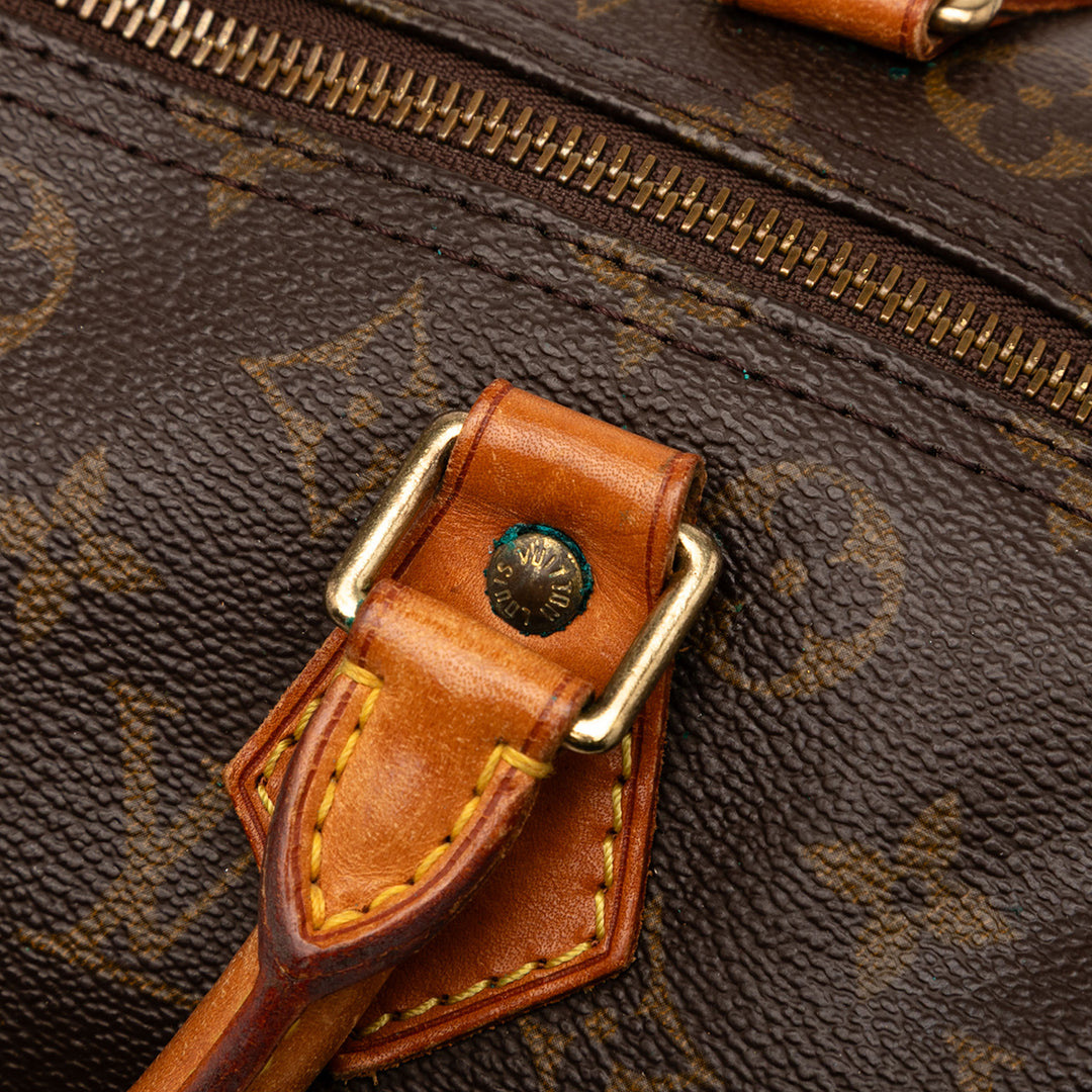 Louis Vuitton Monogram Speedy 30 Marron – GABY PARIS Authentique