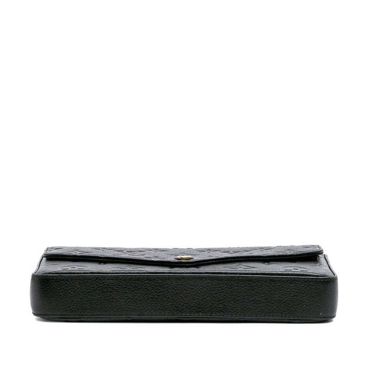 Monogram Empreinte Pochette Felicie Black - Gaby Paris