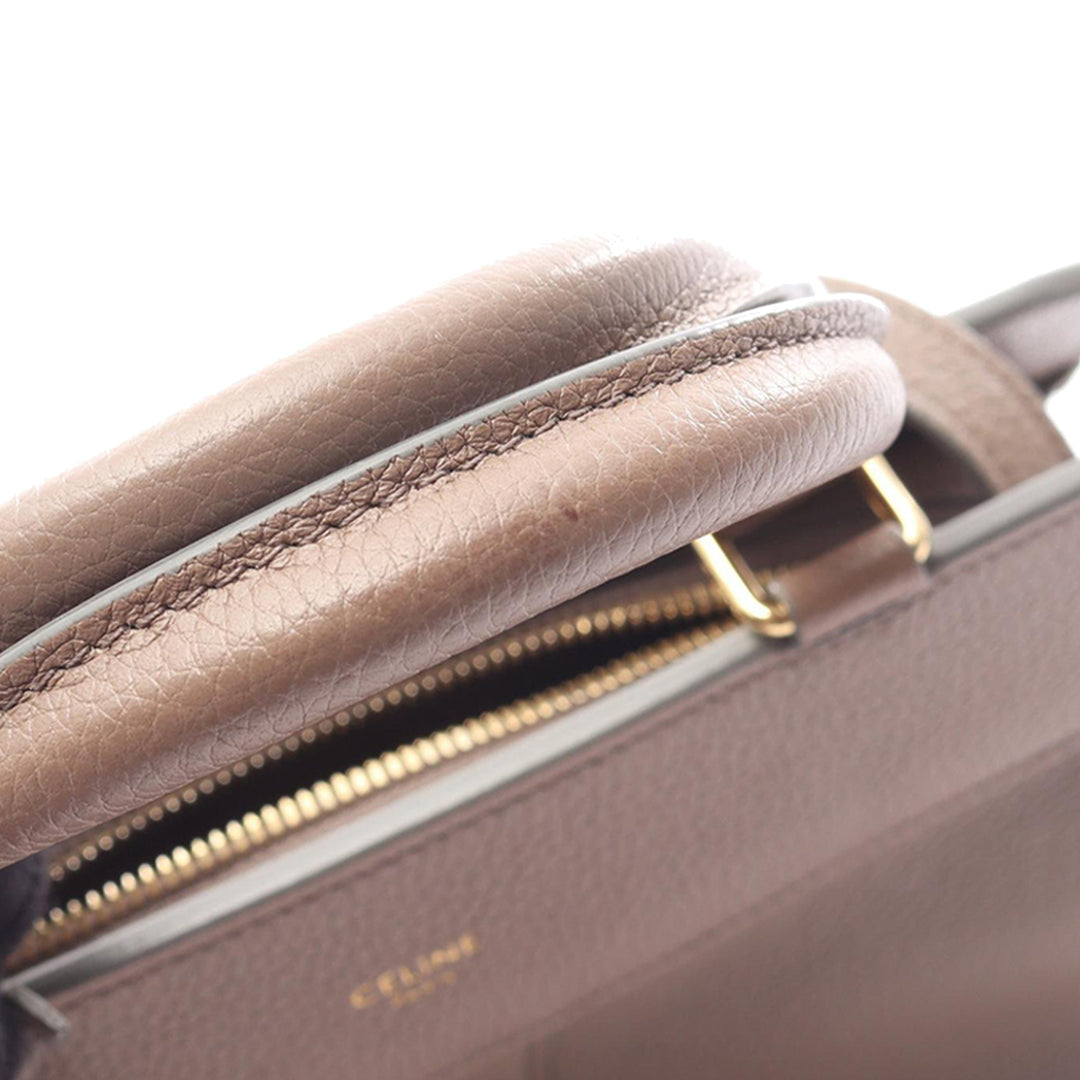 Celine Small Cabas de France Cuir Sac