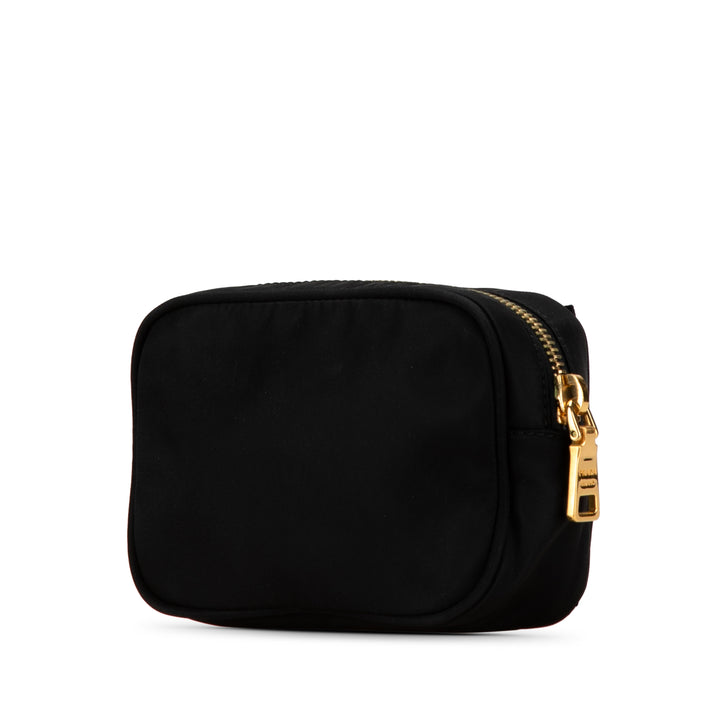 Tessuto Bow Wristlet Clutch Black - Gaby Paris