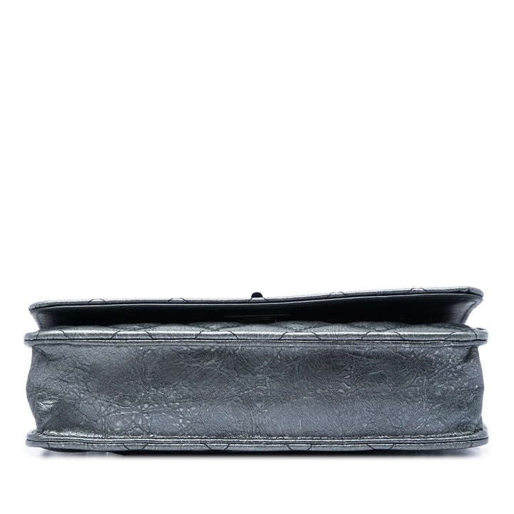 Chanel Matelassé vieilli Reissue 2.55 Wallet on Chain Cuir de veau