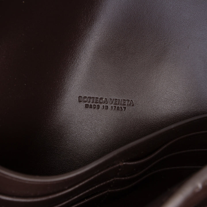Intrecciato Andiamo Pochette Cuir d'agneau Marron