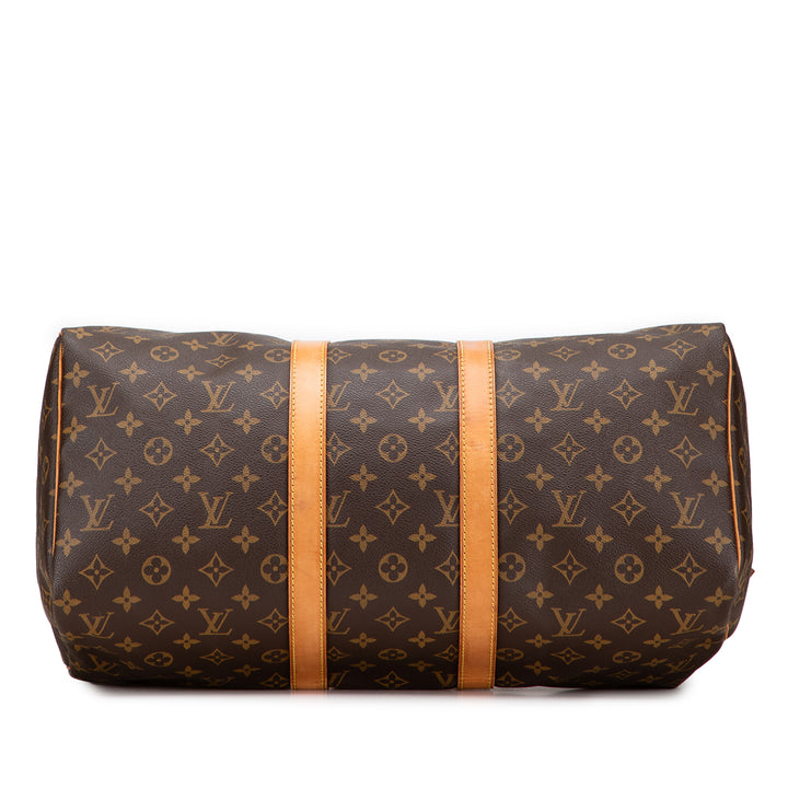 Louis Vuitton Monogram Keepall 45 Marron