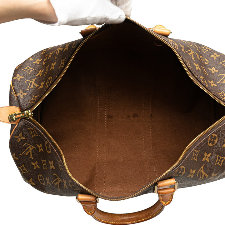 Louis Vuitton Monogram Keepall 45 Marron