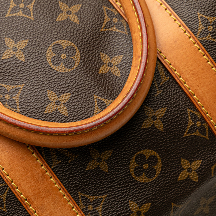 Louis Vuitton Monogram Keepall 45 Marron