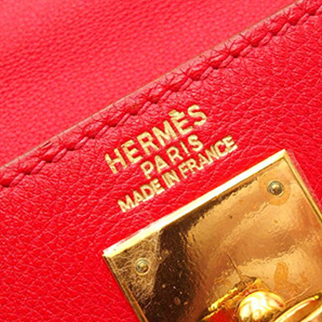 Hermès Gulliver Kelly II Retourne 32 Rouge – GABY PARIS Authentique