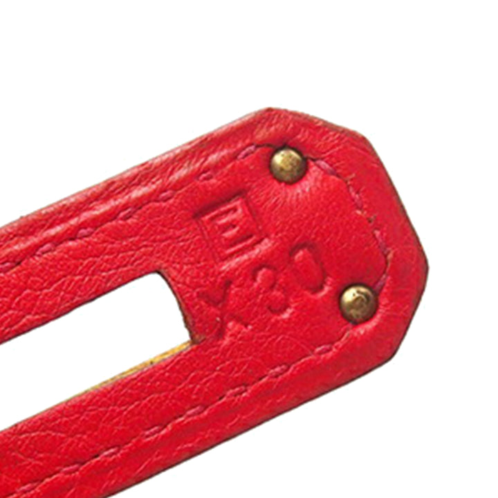 Hermès Gulliver Kelly II Retourne 32 Rouge – GABY PARIS Authentique