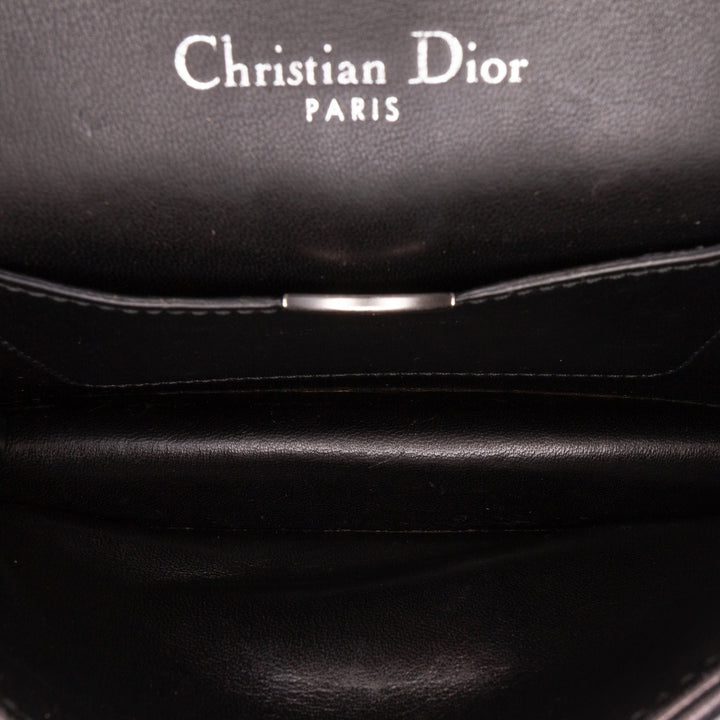 Dior Mini Cuir d’agneau Sequins Diorama Flap Noir – GABY PARIS Authentique