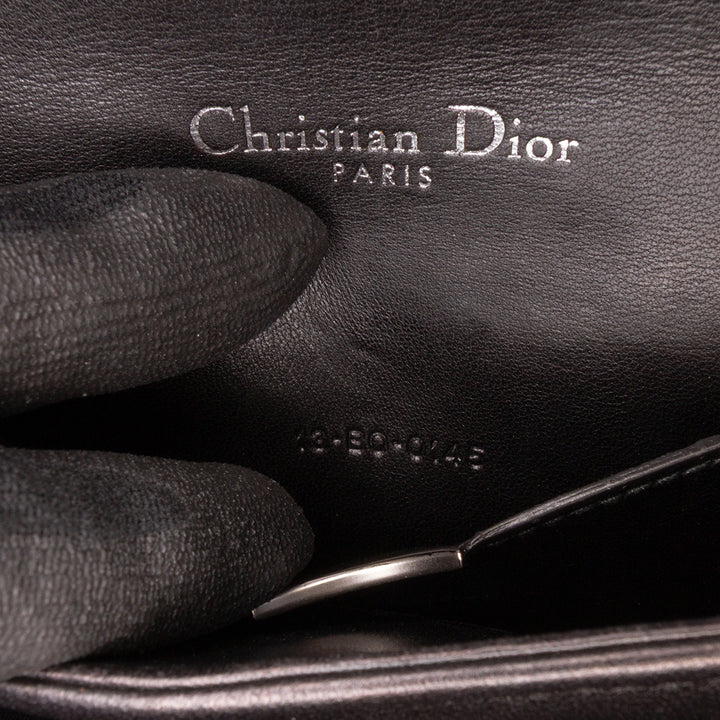 Dior Mini Cuir d’agneau Sequins Diorama Flap Noir – GABY PARIS Authentique