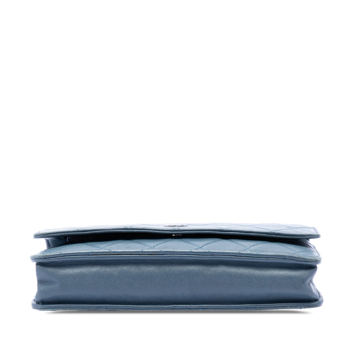 Chanel CC Matelassé Cuir d’agneau Wallet on Chain