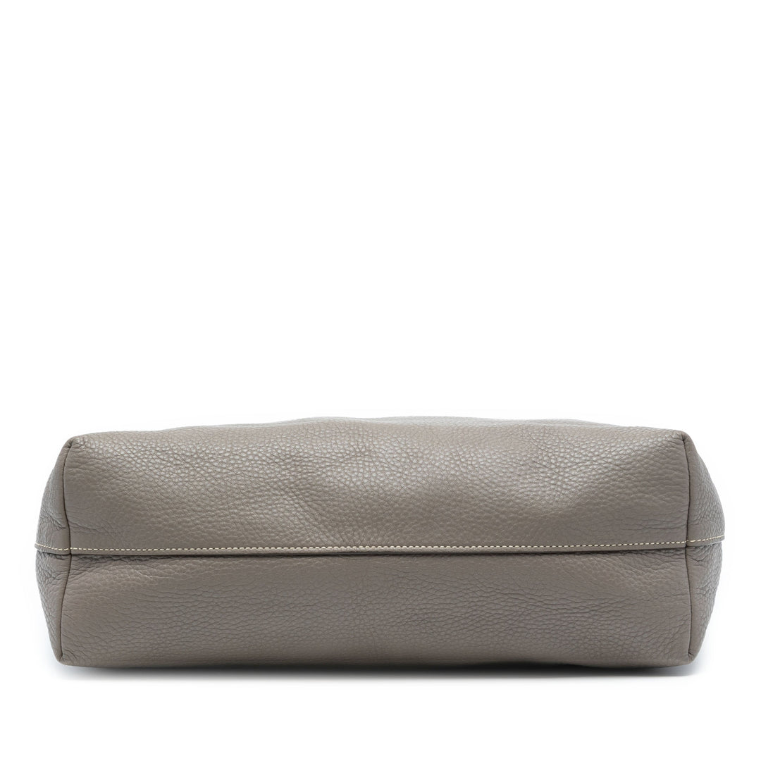 Prada Vitello Daino Open Convertible Cabas
