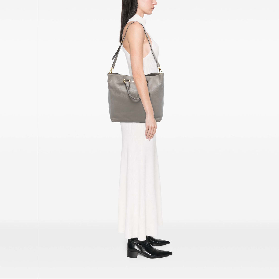 Prada Vitello Daino Open Convertible Cabas