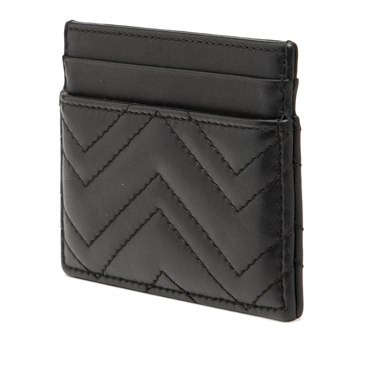 Gucci GG Marmont Matelasse Cuir de veau Card Holder
