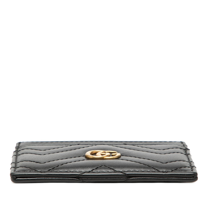Gucci GG Marmont Matelasse Cuir de veau Card Holder