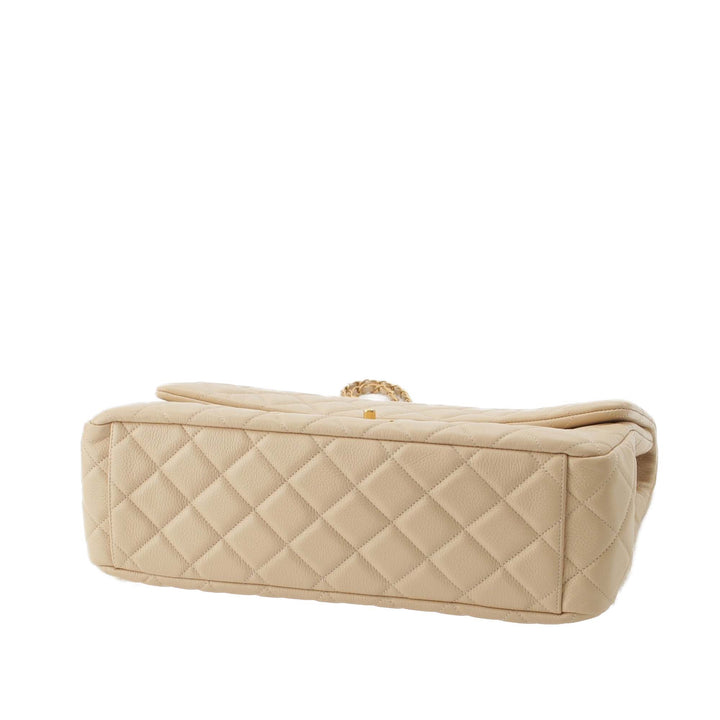 XXL Matelassé Rabat simple Cuir d'agneau Beige