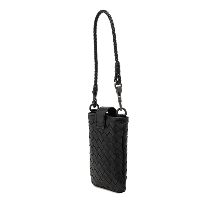 Bottega Veneta Nappa Intrecciato Phone Holder