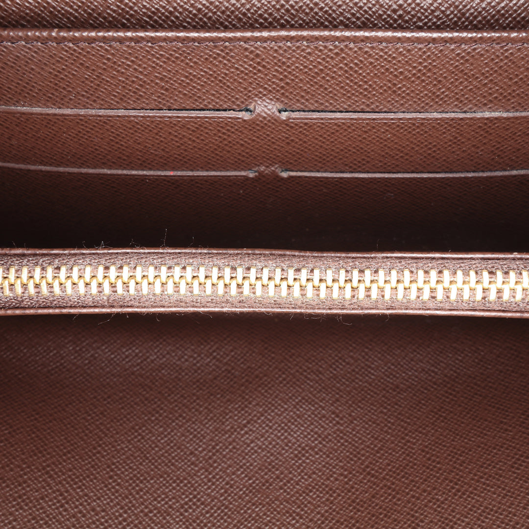 Damier Ebene Sarah Wallet Brown - Gaby Paris