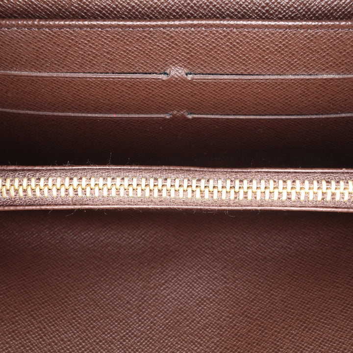 Damier Ebene Sarah Wallet Brown - Gaby Paris