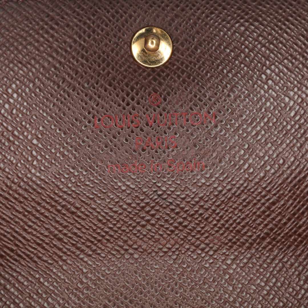 Damier Ebene Sarah Wallet Brown - Gaby Paris