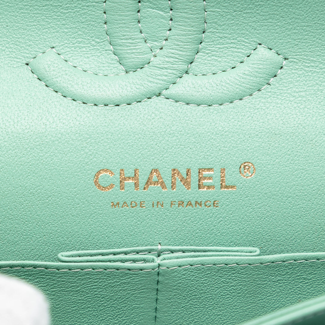 Chanel Small Classic Cuir d’agneau Double rabat
