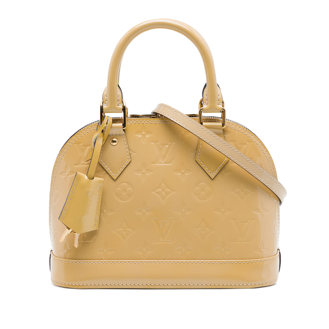 Louis Vuitton Alma BB Cuir verni Monogram
