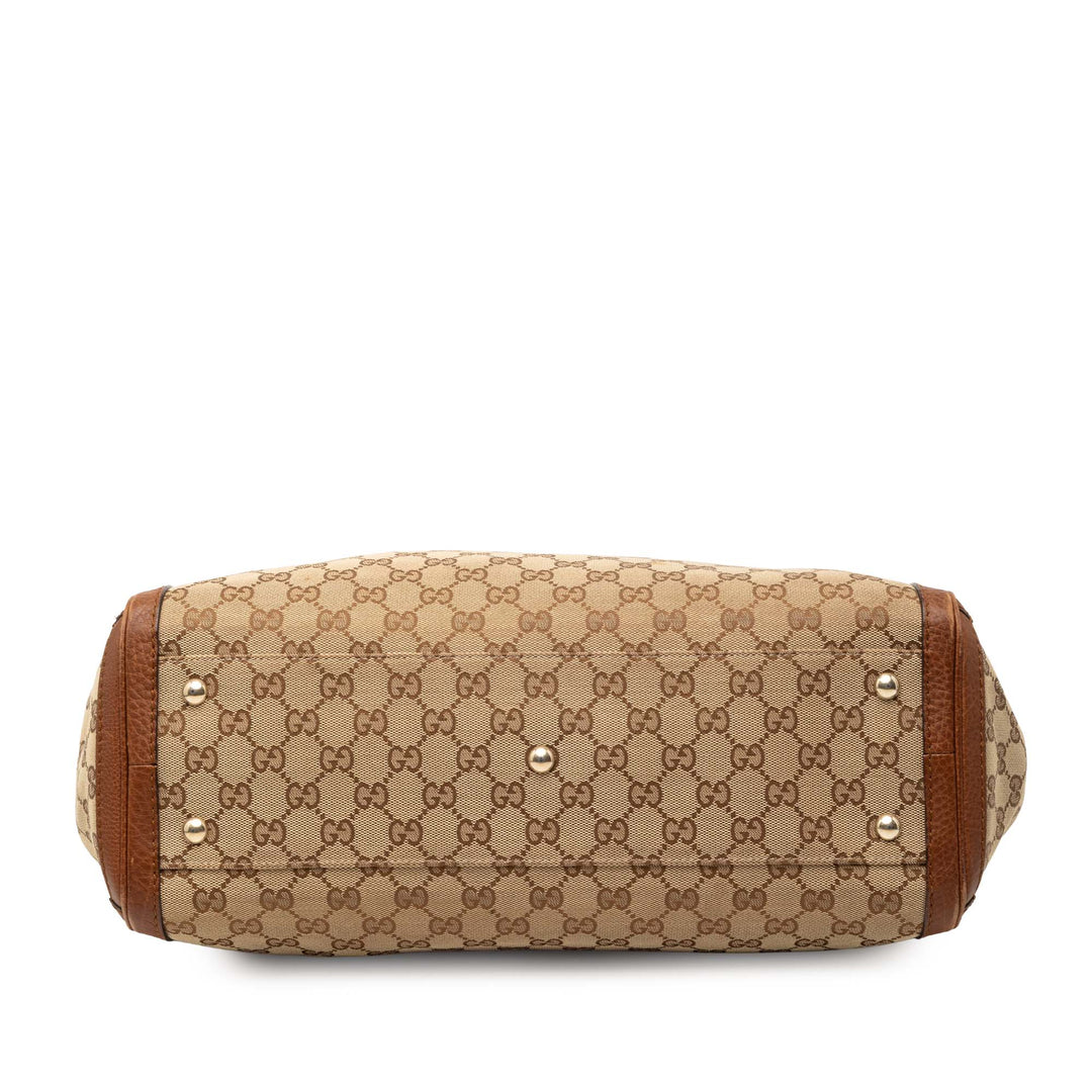 Gucci Medium GG Toile Bella Cabas