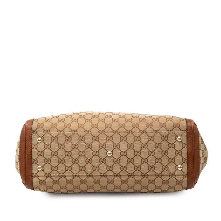 Gucci Medium GG Toile Bella Cabas