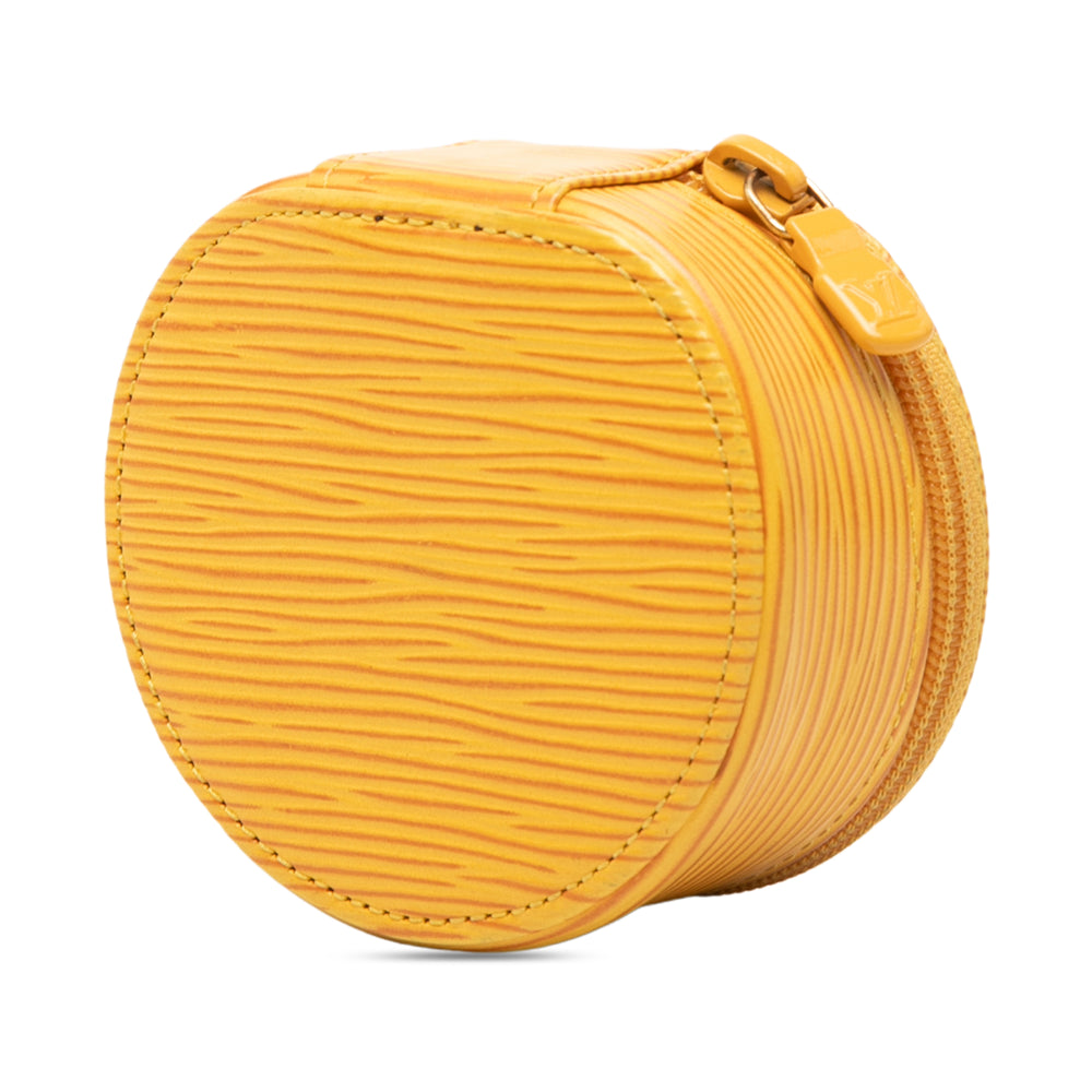 Louis Vuitton Ecrin Bijoux Travel Jewelry Étui Épi Jaune – vue 2 – GABY PARIS