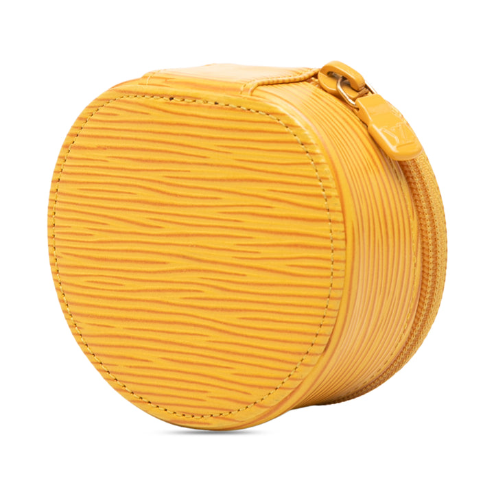 Louis Vuitton Ecrin Bijoux Travel Jewelry Étui Épi Jaune – vue 2 – GABY PARIS