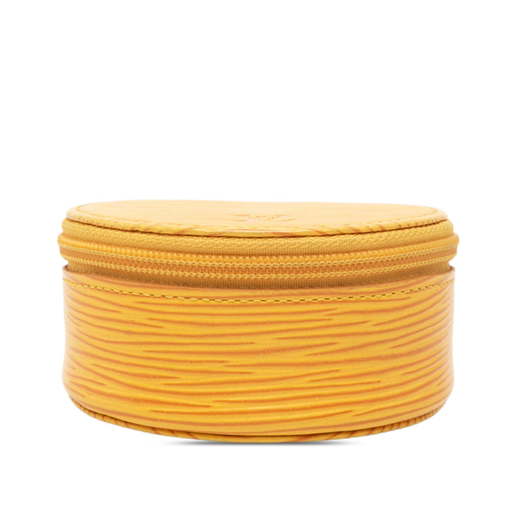 Louis Vuitton Ecrin Bijoux Travel Jewelry Étui Épi Jaune – vue 3 – GABY PARIS