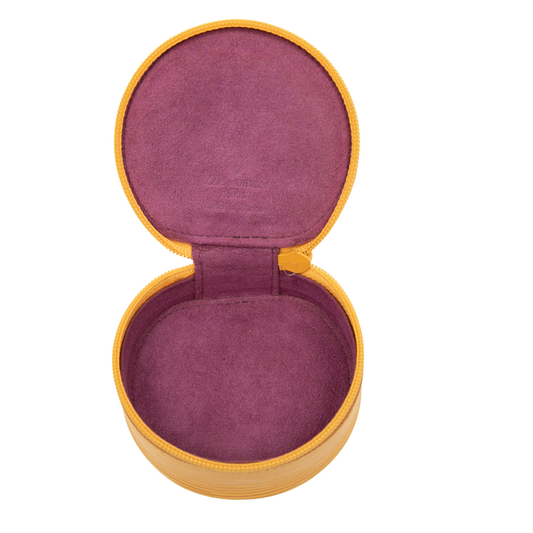 Louis Vuitton Ecrin Bijoux Travel Jewelry Étui Épi Jaune – vue 4 – GABY PARIS