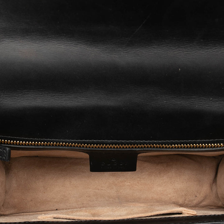 Gucci Web Sylvie Sac Petit Cuir de veau