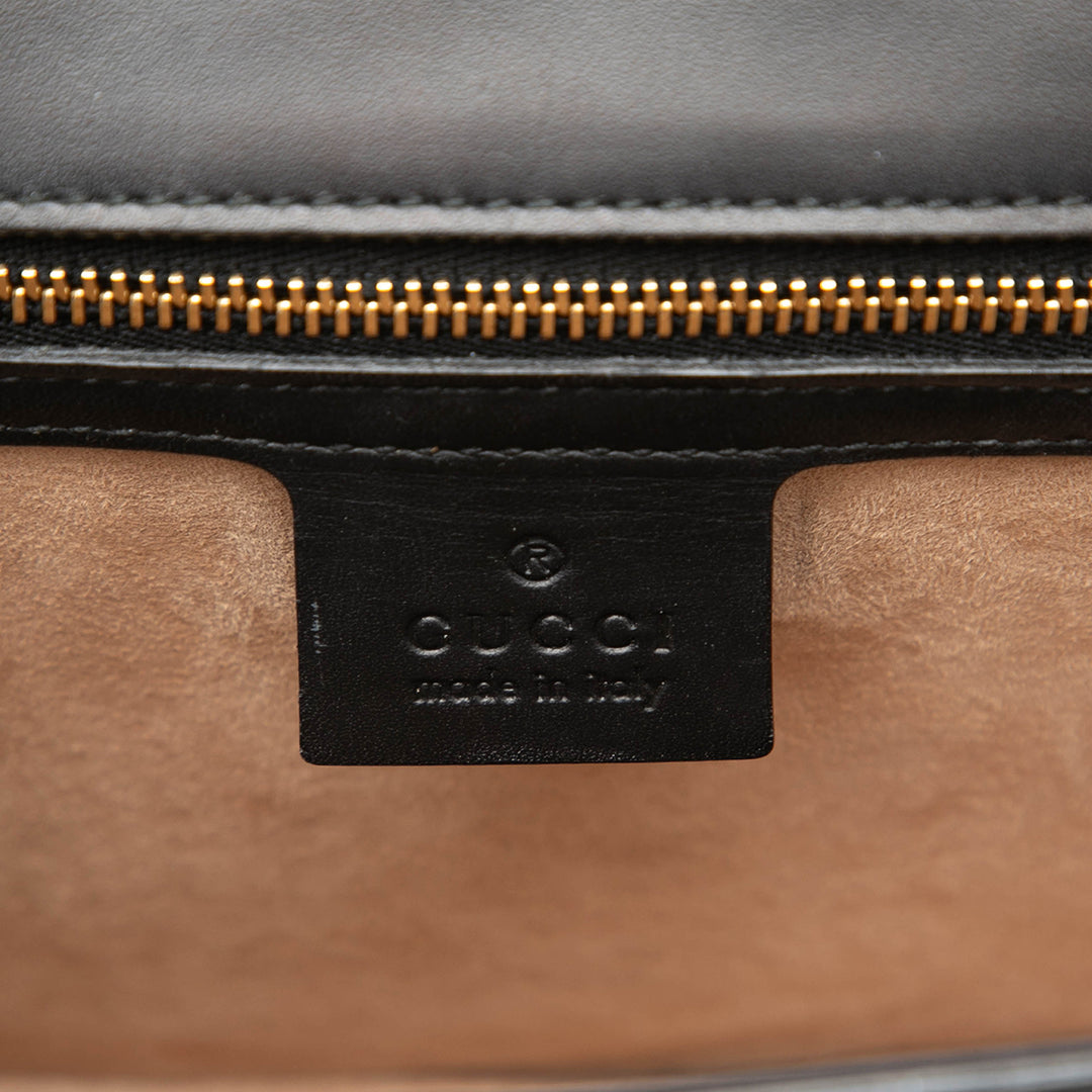 Gucci Web Sylvie Sac Petit Cuir de veau