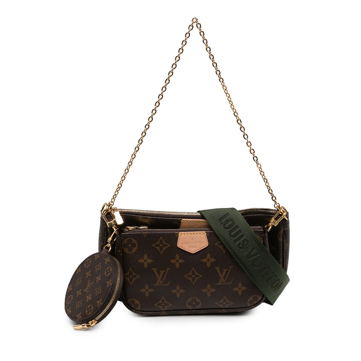 Louis Vuitton Pochette Multi Accessoires Monogram Marron – vue principale – GABY PARIS