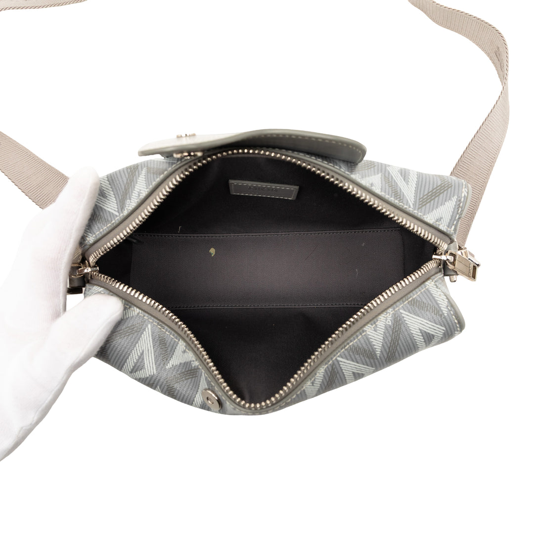 Dior CD Diamond Coated Toile Lingot 22 Sac