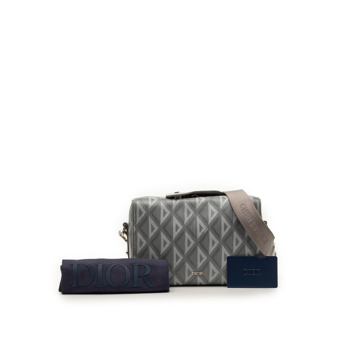 Dior CD Diamond Coated Toile Lingot 22 Sac
