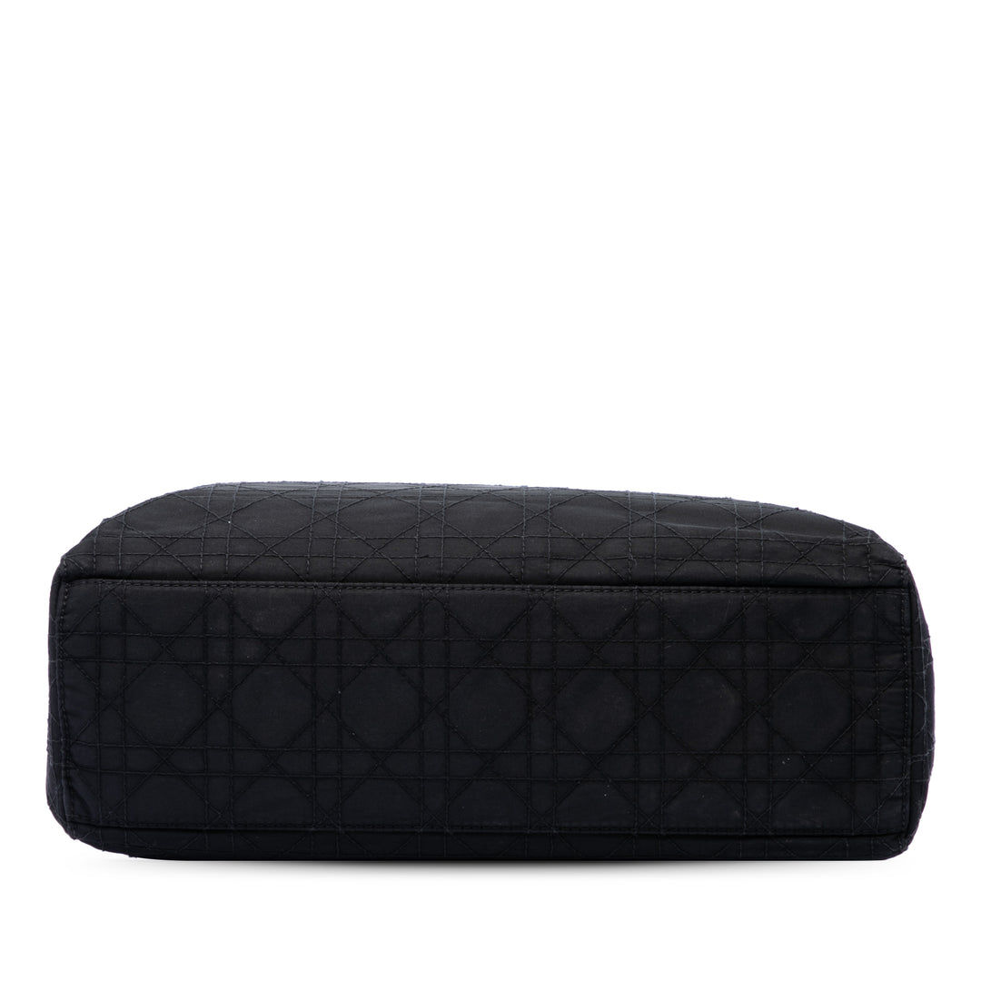 Dior Large Nylon Cannage Lady Dior
