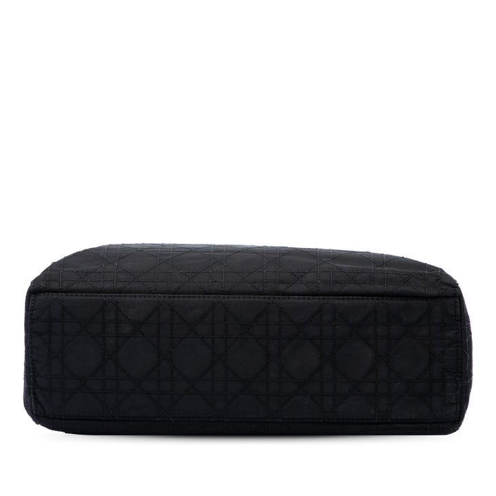 Dior Large Nylon Cannage Lady Dior